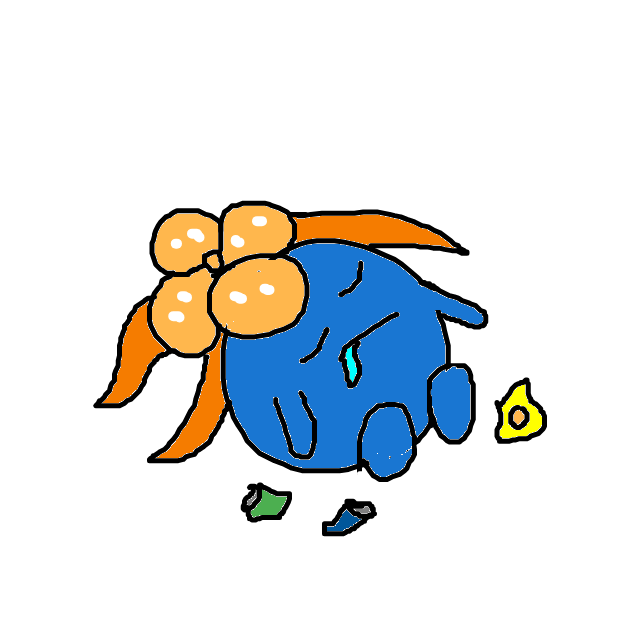 Oooznn's drawing of Gloom — best Pokémon fan art on Sketchdex