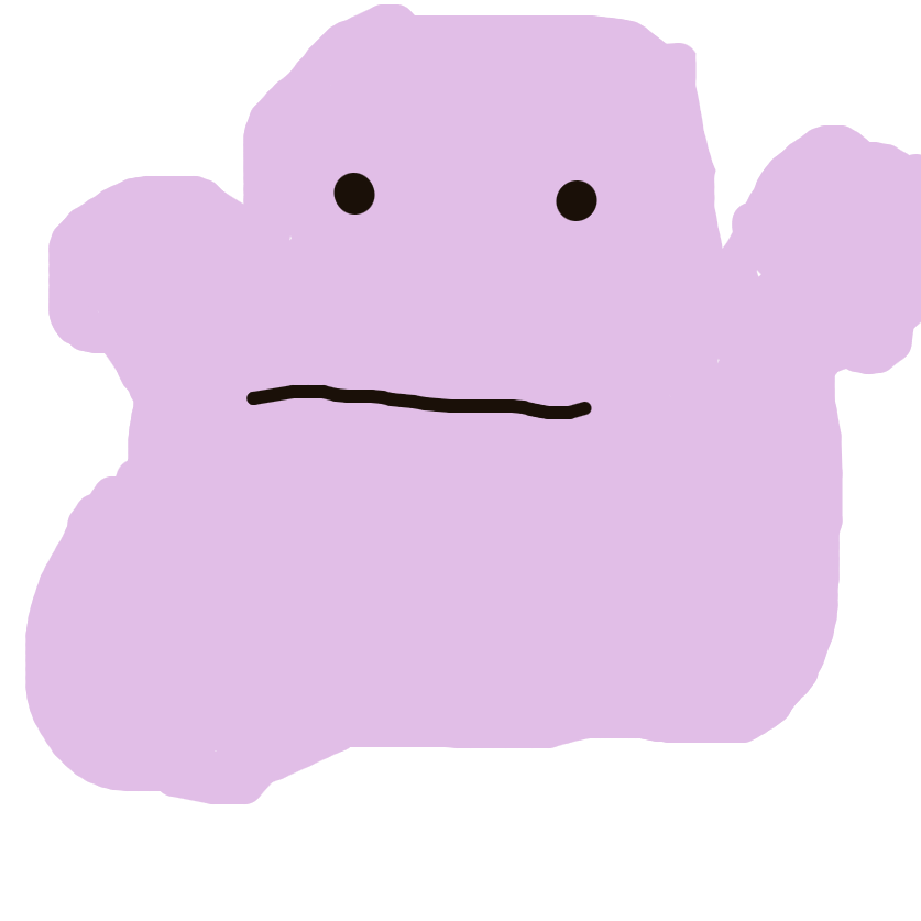 AstralMewtwo54's drawing of Ditto — Pokémon sketch on Sketchdex