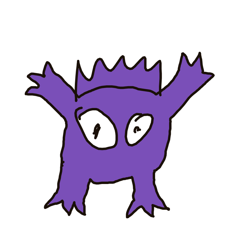 HyperNinetales102's drawing of Gengar — Pokémon sketch on Sketchdex