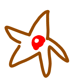 DumbDom's drawing of Staryu — best Pokémon fan art on Sketchdex