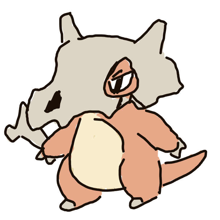 Cubone drawing