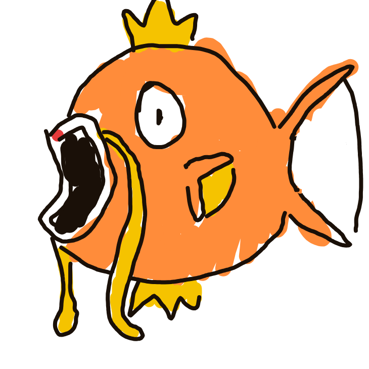 Magikarp drawing