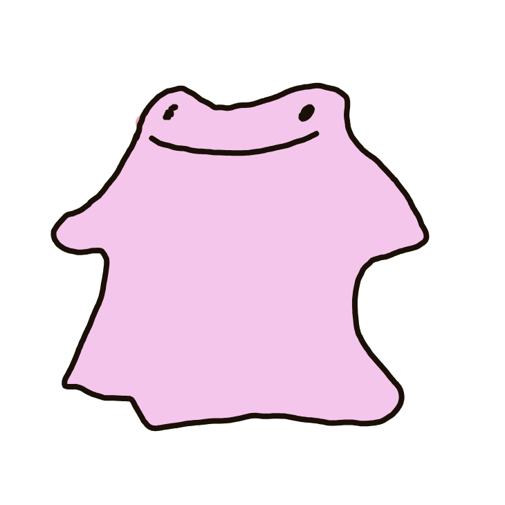fluffwh0re's drawing of Ditto — Pokémon sketch on Sketchdex
