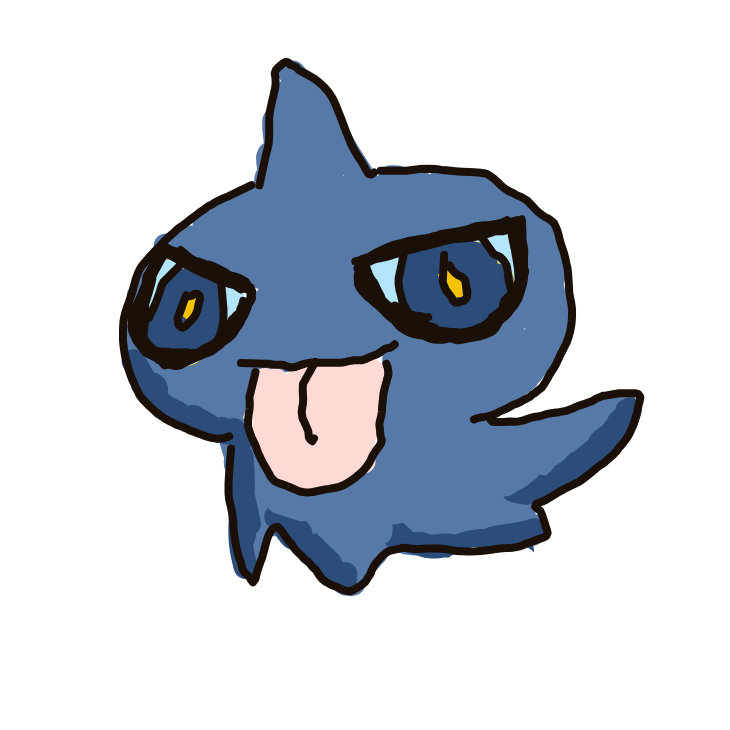 fluffwh0re's drawing of Shuppet — Pokémon sketch on Sketchdex