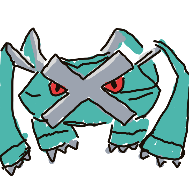 fluffwh0re's drawing of Metagross — Pokémon fan art on Sketchdex