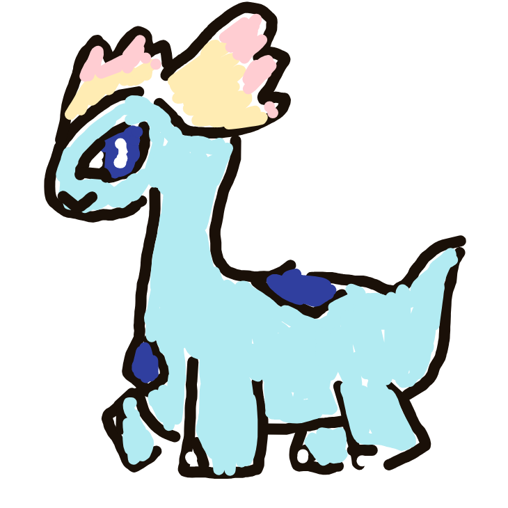 fluffwh0re's drawing of Amaura — Pokémon sketch on Sketchdex