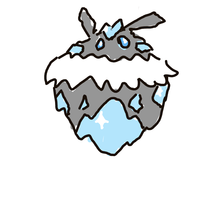 fluffwh0re's drawing of Carbink — Pokémon sketch on Sketchdex