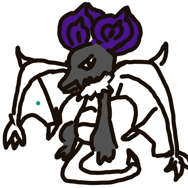 fluffwh0re's drawing of Noivern — Pokémon sketch on Sketchdex