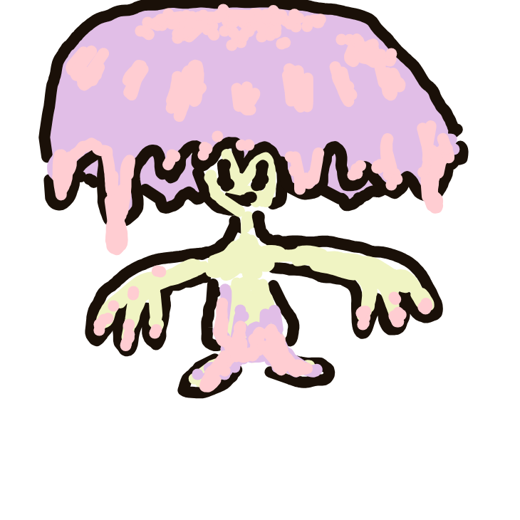 fluffwh0re's drawing of Shiinotic — Pokémon sketch on Sketchdex