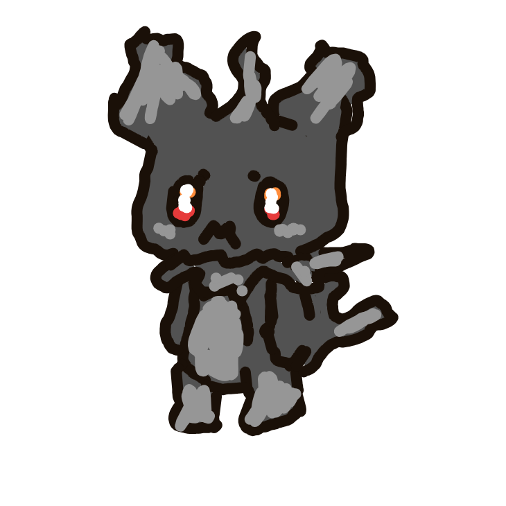 fluffwh0re's drawing of Marshadow — Pokémon sketch on Sketchdex
