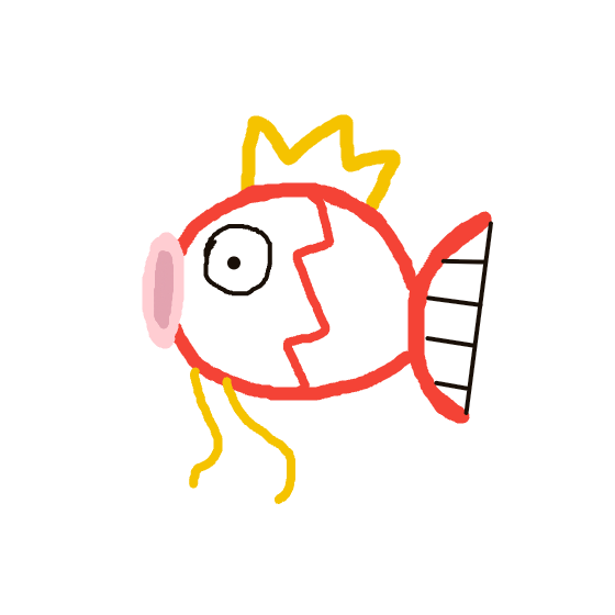 PhantomPikachu407's drawing of Magikarp — Pokémon sketch on Sketchdex