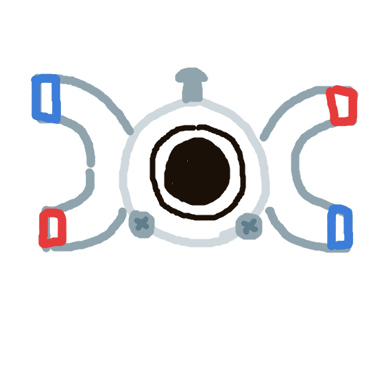 PhantomPikachu407's drawing of Magnemite — Pokémon sketch on Sketchdex