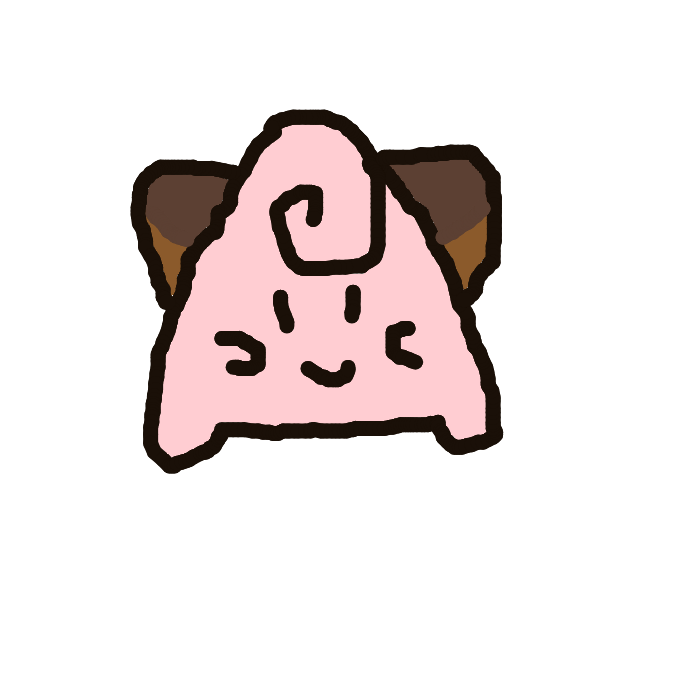 ldspcs's drawing of Cleffa — Pokémon sketch on Sketchdex