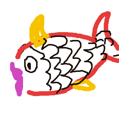 OmegaPidgeot185's drawing of Magikarp — Pokémon sketch on Sketchdex