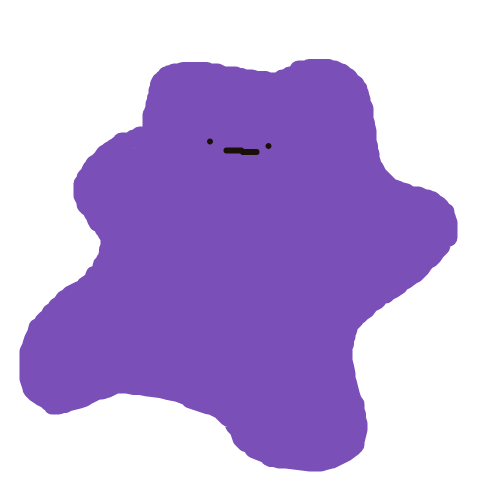 OmegaPidgeot185's drawing of Ditto — Pokémon sketch on Sketchdex