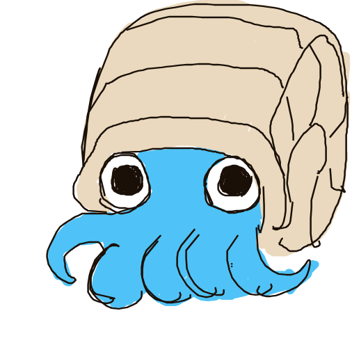 Omanyte drawing