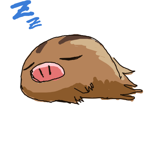 MellowJules's drawing of Swinub — Pokémon sketch on Sketchdex