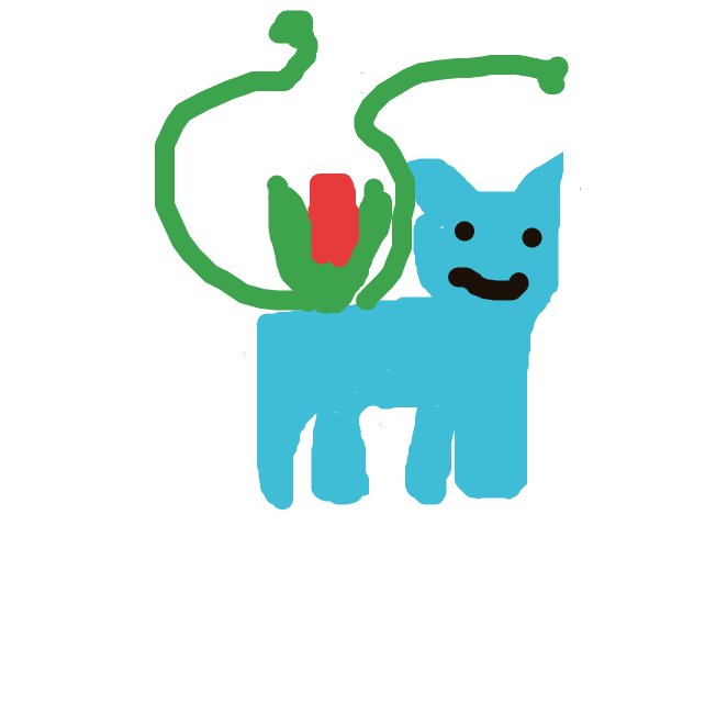 PrimalVenusaur234's drawing of Ivysaur — Pokémon sketch on Sketchdex