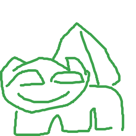 ShadowPikachu690's drawing of Bulbasaur — Pokémon sketch on Sketchdex