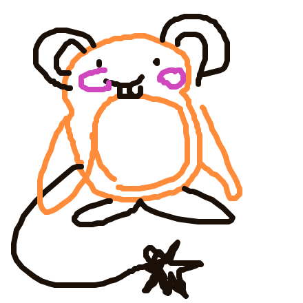 ShadowPikachu690's drawing of Dedenne — Pokémon sketch on Sketchdex