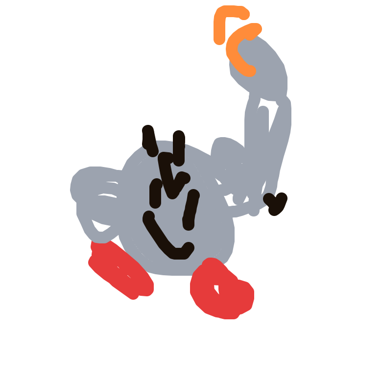 Machoke drawing