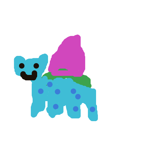 PhantomElectrode268's drawing of Ivysaur — Pokémon sketch on Sketchdex