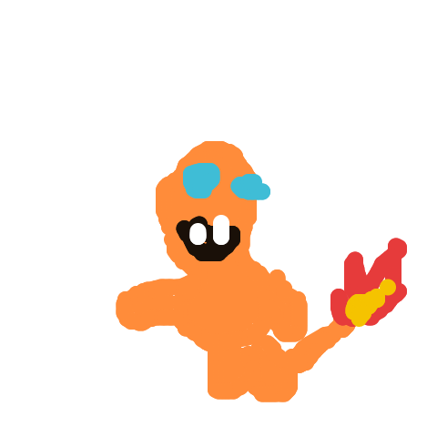 PhantomElectrode268's drawing of Charmander — Pokémon sketch on Sketchdex