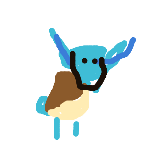 PhantomElectrode268's drawing of Wartortle — Pokémon sketch on Sketchdex