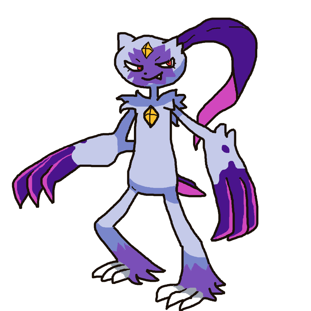 WildTauros988's drawing of Sneasler — Pokémon sketch on Sketchdex