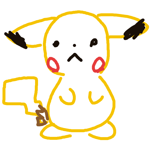 CrimsonExeggutor896's drawing of Pikachu — Pokémon sketch on Sketchdex