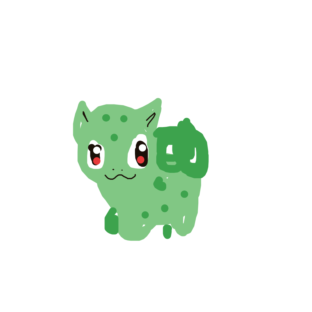 UltraFlareon655's drawing of Bulbasaur — Pokémon sketch on Sketchdex