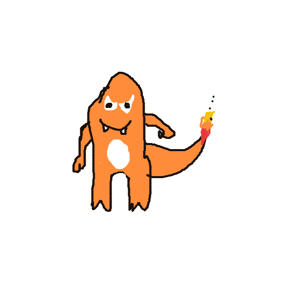 dorien's drawing of Charmander — Pokémon sketch on Sketchdex