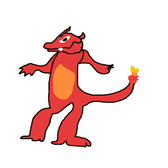 dorien's drawing of Charmeleon — Pokémon sketch on Sketchdex