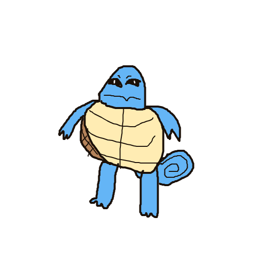 dorien's drawing of Squirtle — Pokémon sketch on Sketchdex