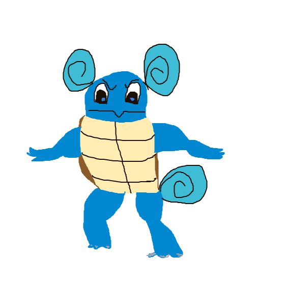 dorien's drawing of Wartortle — Pokémon sketch on Sketchdex