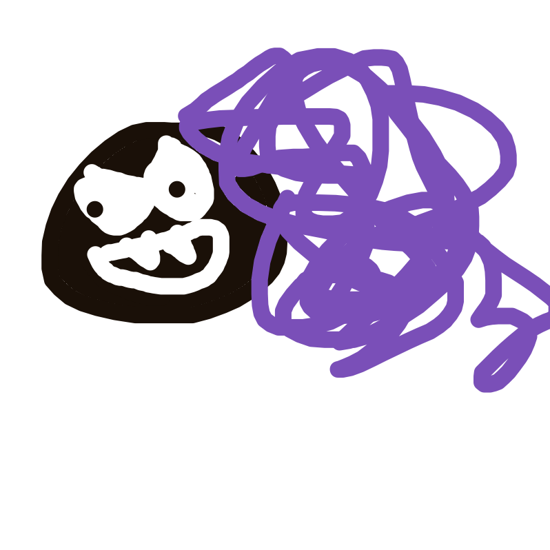 Gastly drawing