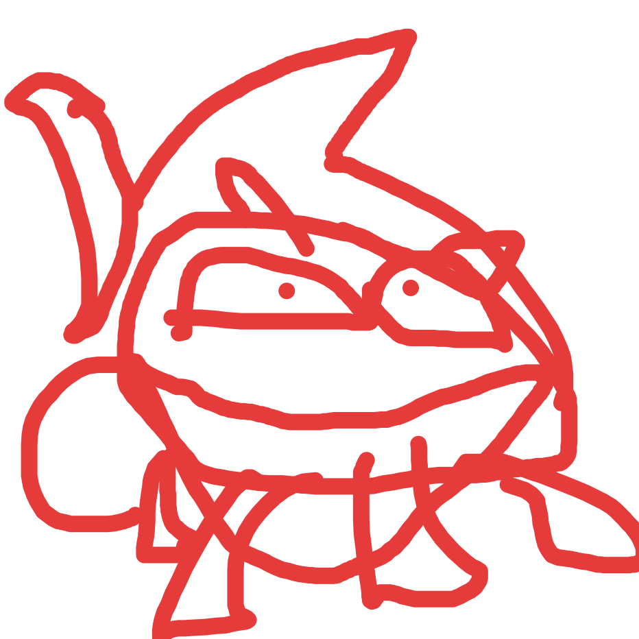 Ditto's drawing of Kingler — Pokémon sketch on Sketchdex