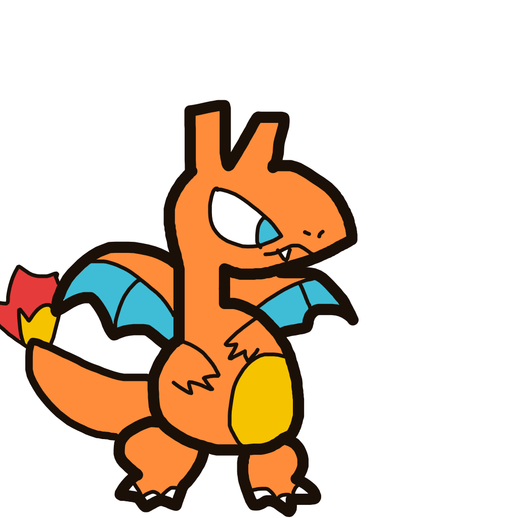 OmegaMachamp109's drawing of Charizard — Pokémon sketch on Sketchdex
