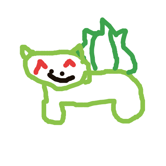 BraveMagneton682's drawing of Bulbasaur — Pokémon sketch on Sketchdex