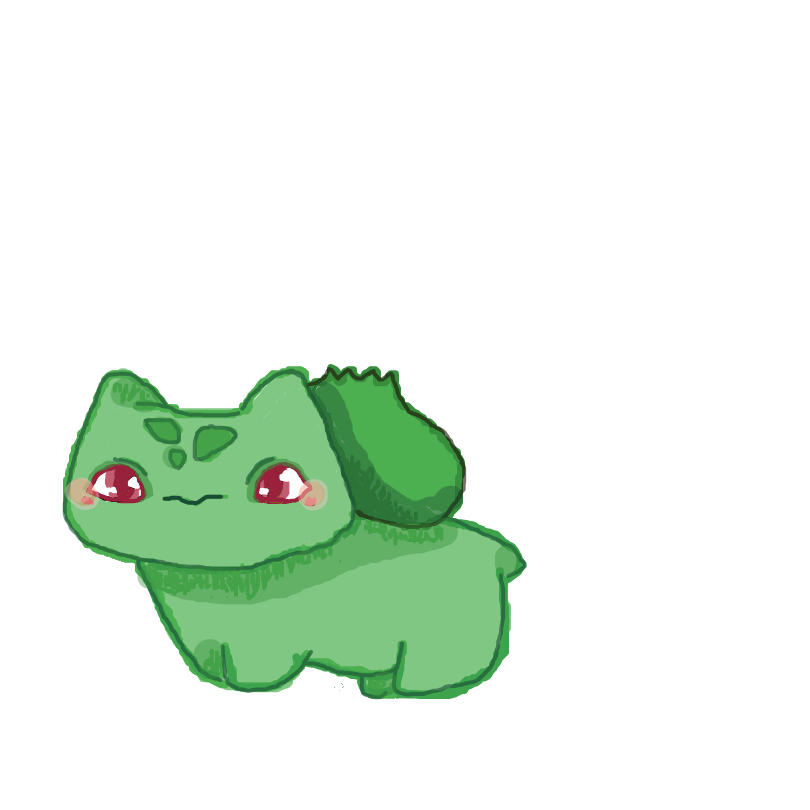 rozoey's drawing of Bulbasaur — Pokémon sketch on Sketchdex