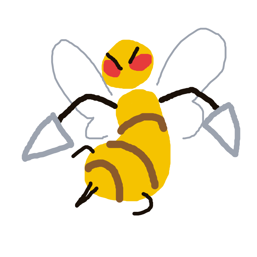 balsom's drawing of Beedrill — Pokémon sketch on Sketchdex