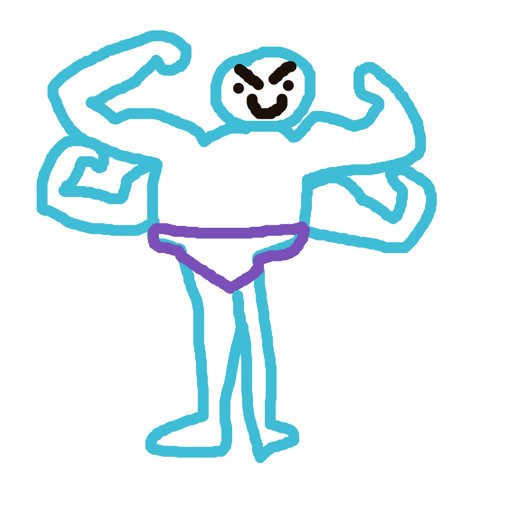 balsom's drawing of Machamp — Pokémon sketch on Sketchdex