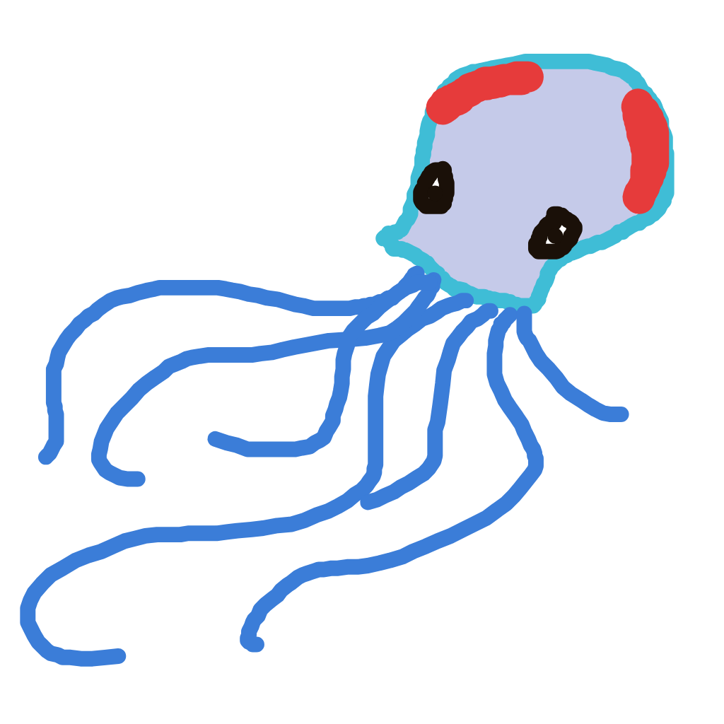 balsom's drawing of Tentacool — Pokémon sketch on Sketchdex