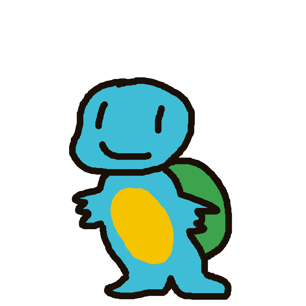 balsom's drawing of Squirtle — Pokémon sketch on Sketchdex