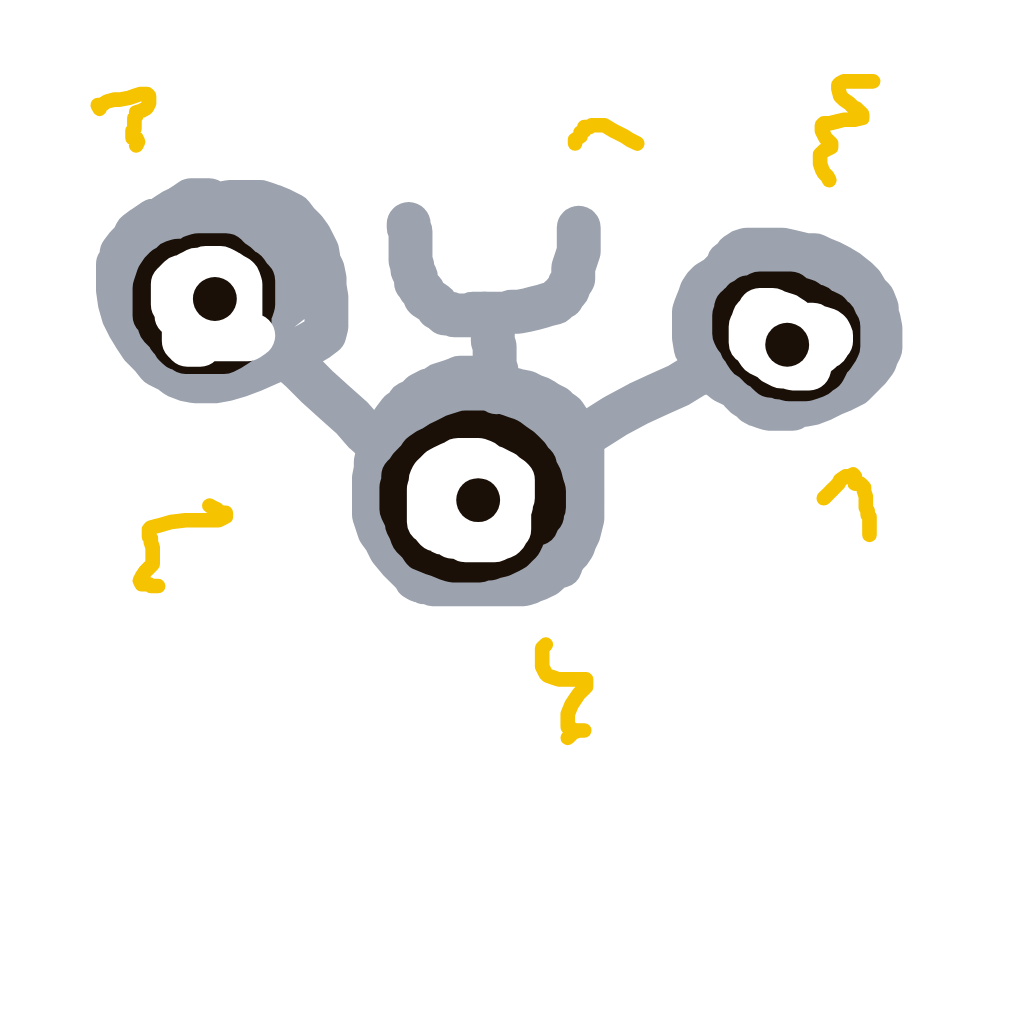 balsom's drawing of Magneton — Pokémon sketch on Sketchdex