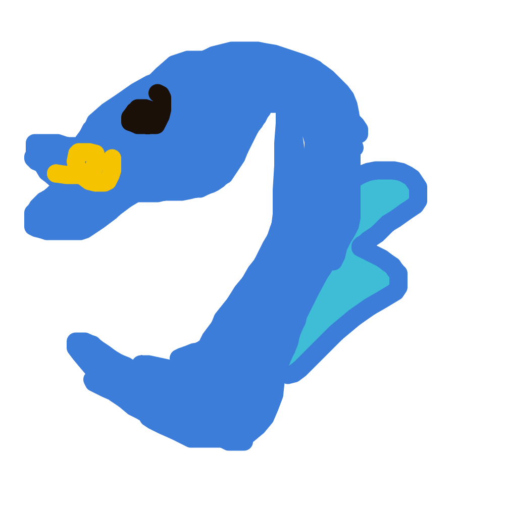 Horsea drawing