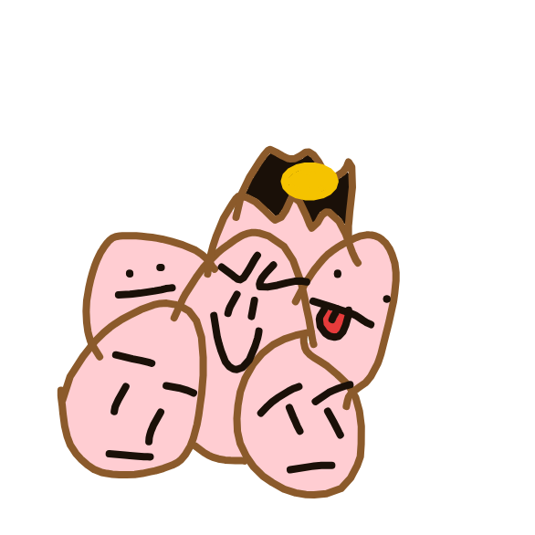 Exeggcute drawing