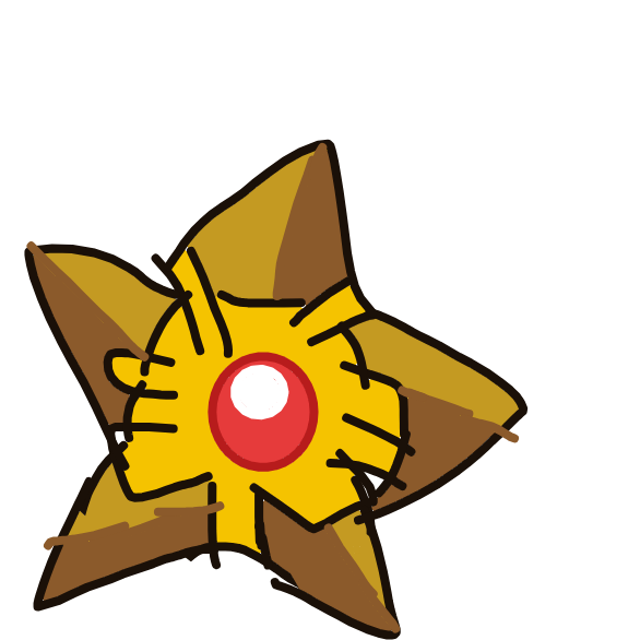 Staryu drawing