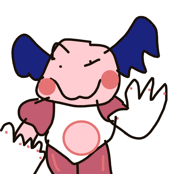 Mr-mime drawing