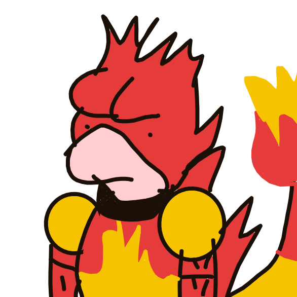 Magmar drawing